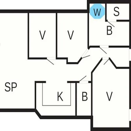 Casa de Férias 8 Person In Oksbol-by Traum Oksbøl